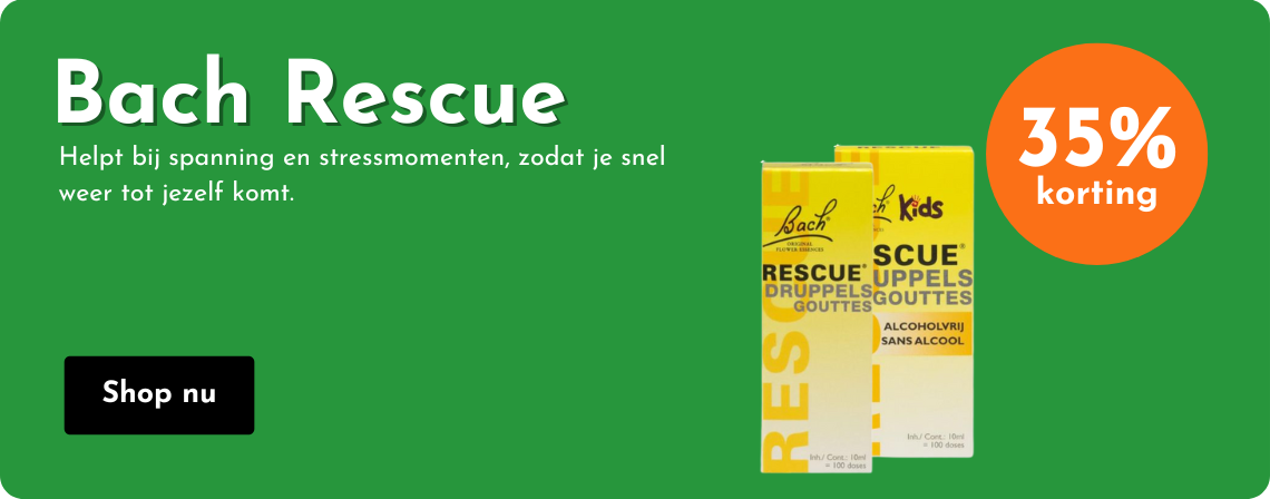 Bach rescue 35% korting